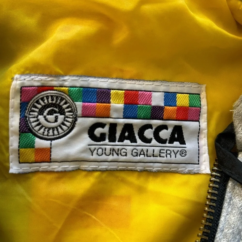 GIACCA Young gallery 80’s Vintage hooded jacket SMALL NWT
